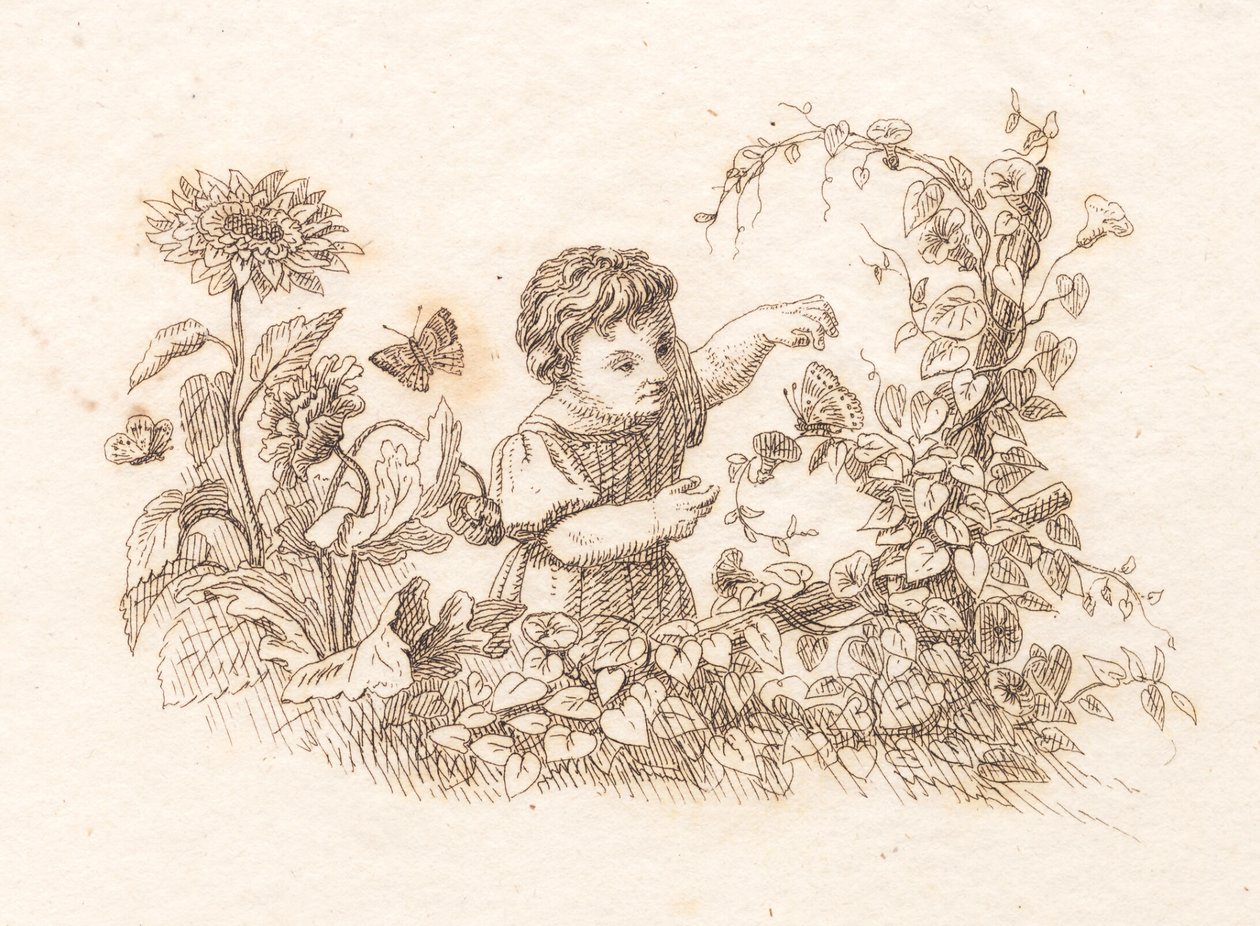 Ilustración para "Cincuenta Fábulas para Niños" de Hey de Martinus Rørbye
