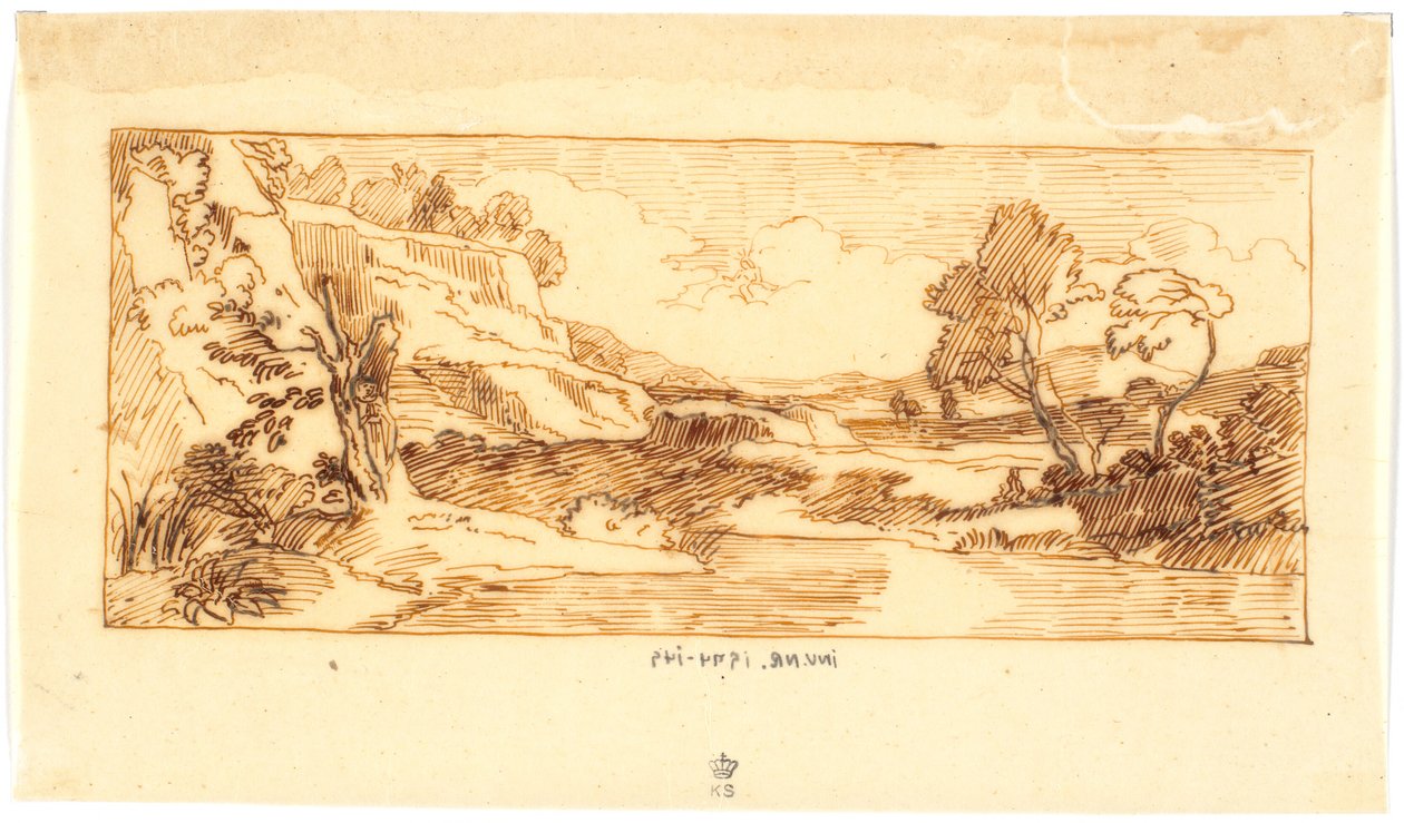 Paisaje de Martinus Rørbye