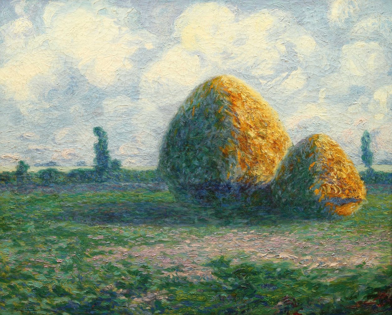 Las parvas (la pampa de hoy) de Martín Malharro