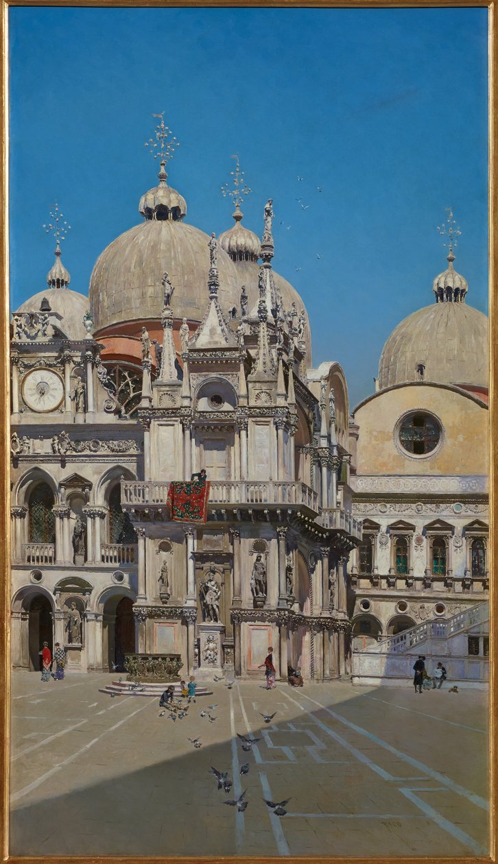 Patio del Palacio del Duque de Venecia de Martin Rico