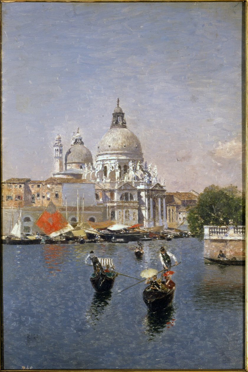 Santa Maria della Salute, Venecia de Martín Rico y Ortega