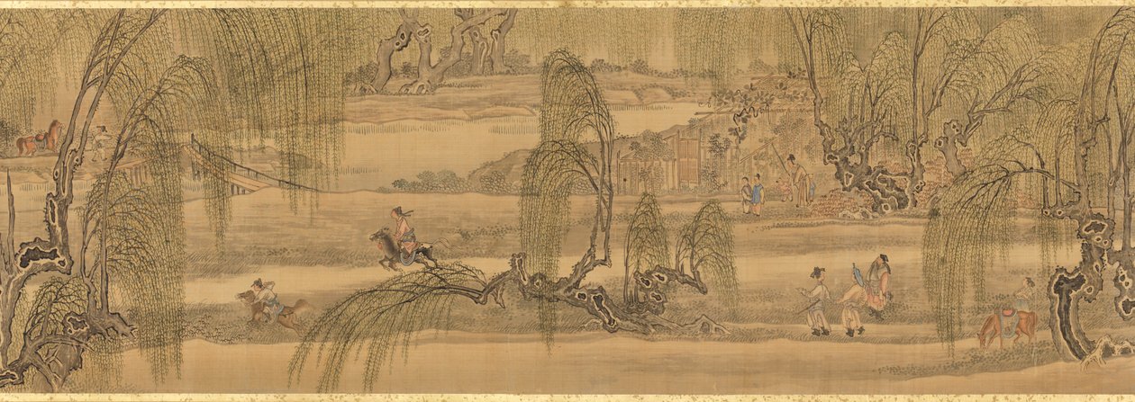 Equitación en el Lago del Oeste de Maruyama Okyo