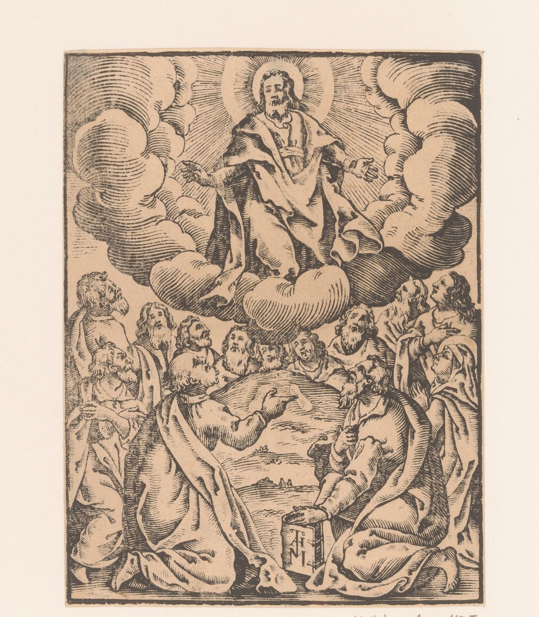 Día de la Ascensión Vida de Cristo, evangelistas y santos (título de la serie) de Marx Anton Hannas