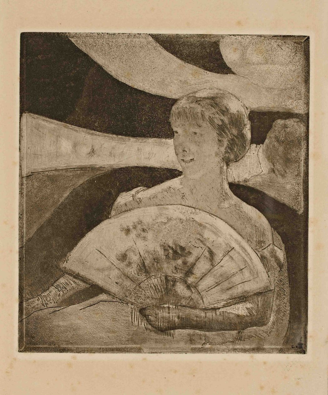 En la caja de la ópera de Mary Cassatt