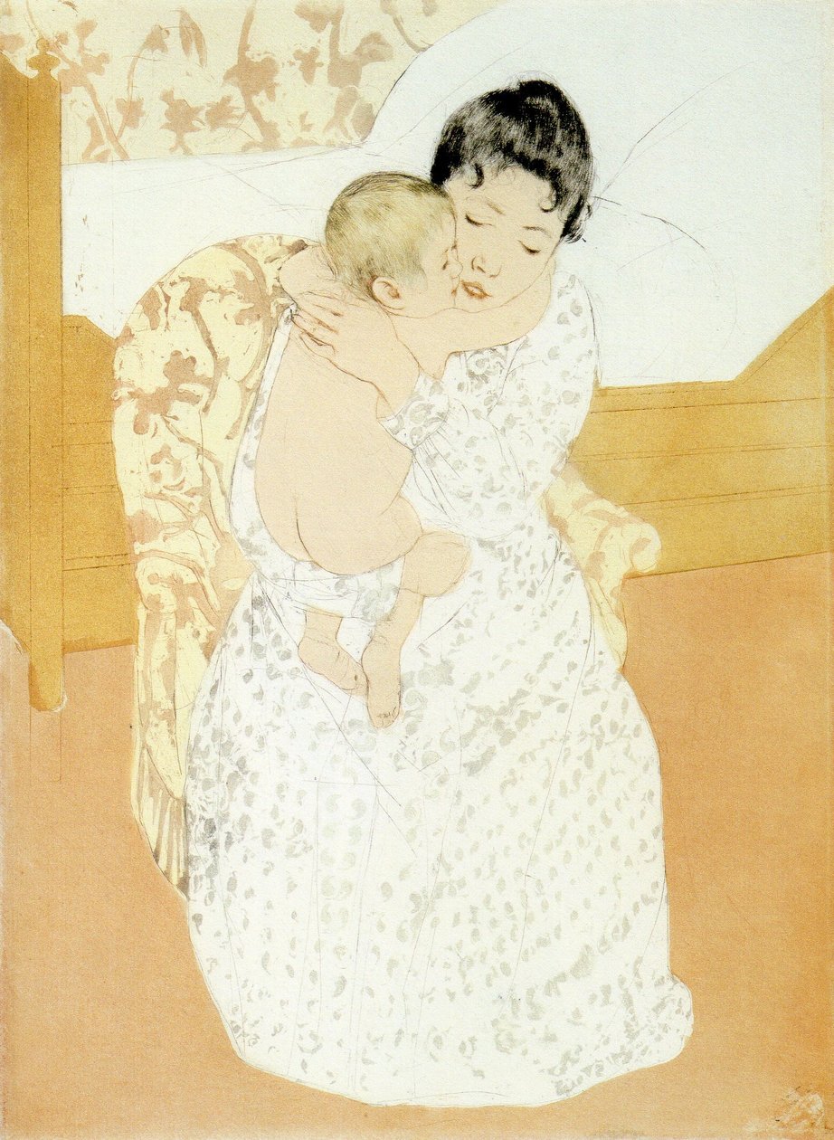 Mary Cassatt - La Coiffure de Mary Cassatt