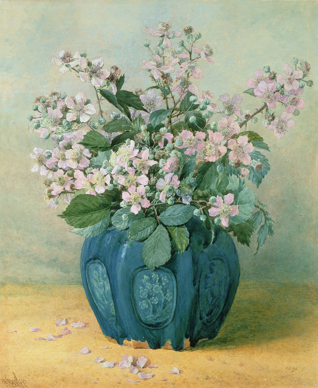 Flores de zarzamora de Mary E. Butler