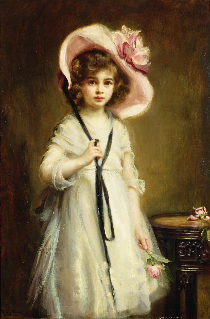 Retrato de Nancy Tooth, 1905 de Mary Lemon Waller