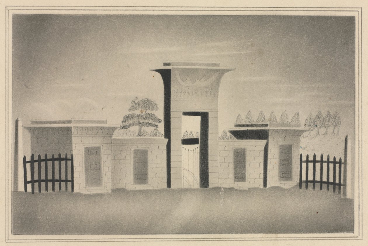 La puerta de Mount Auburn, cerca de Boston de Mary Altha Nims