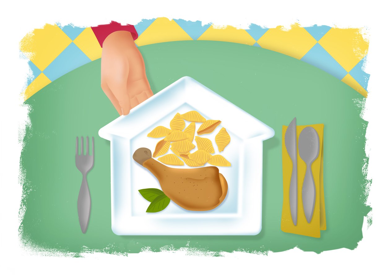 Comfort Food, 2017 (digital) de Mary Ann Smith