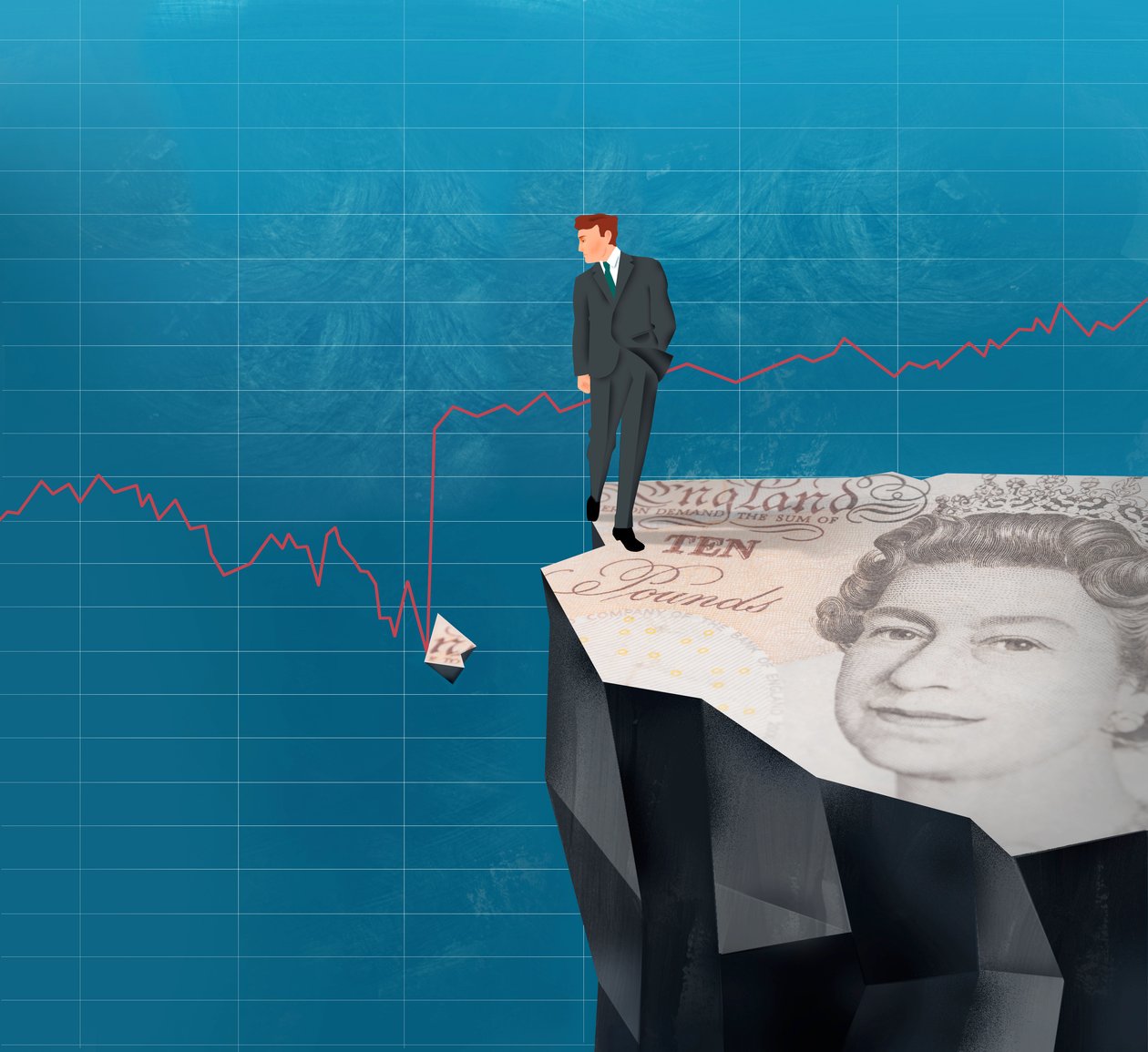 Acantilado fiscal, 2010 (digital) de Mary Ann Smith