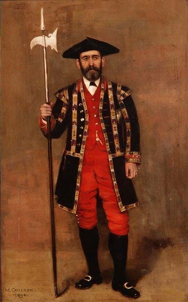 Un alabardero de Edimburgo de Mary Cameron