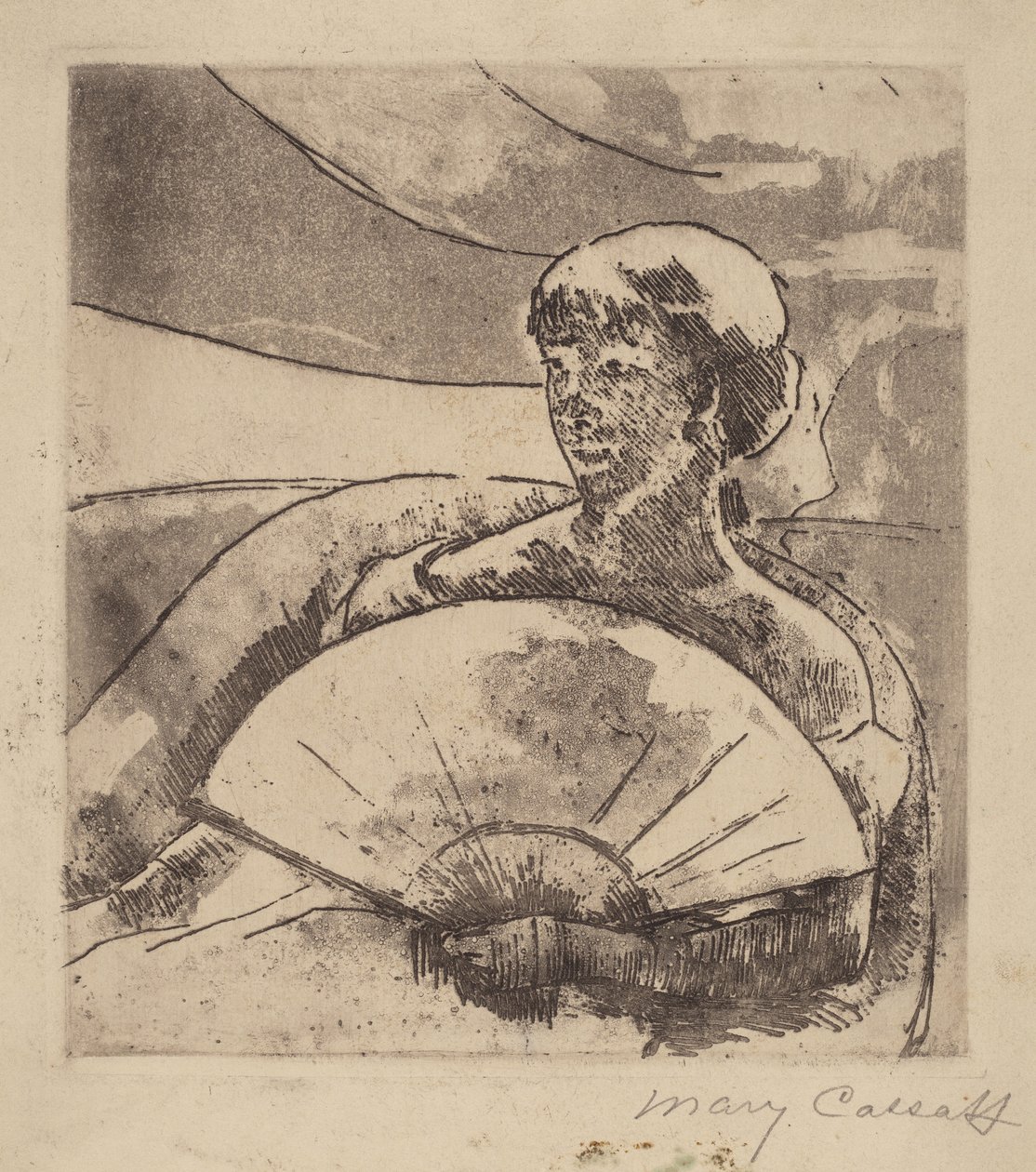 En el palco de la ópera (No. 3) de Mary Cassatt