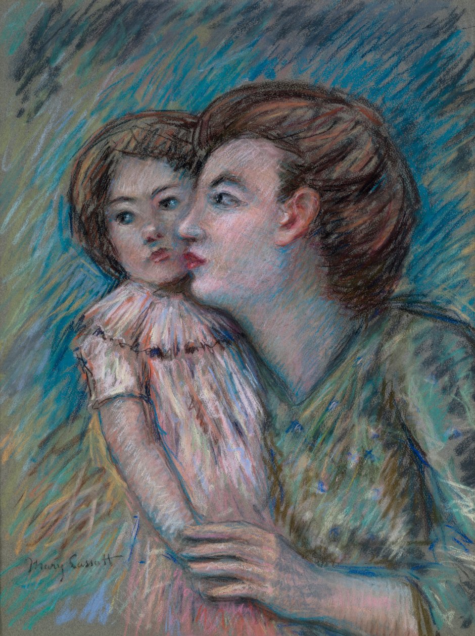 Madre e hijo de Mary Cassatt