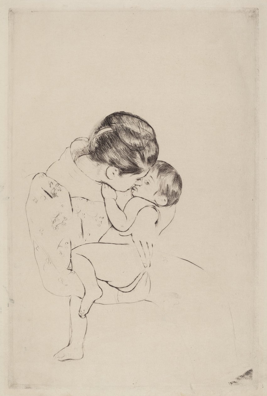 El beso de mamá de Mary Cassatt