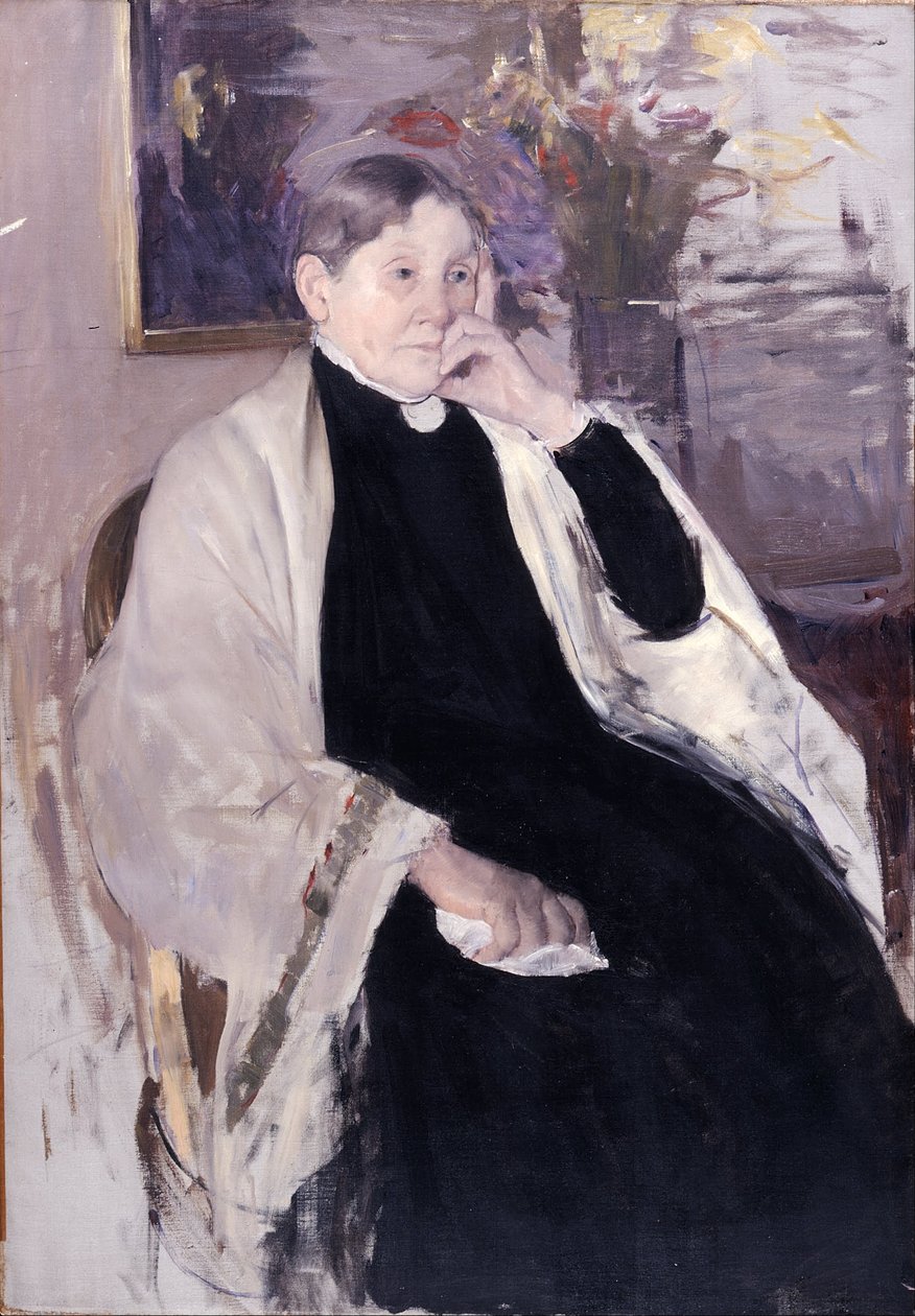 La señora de Robert S. Cassatt, madre de la artista de Mary Cassatt