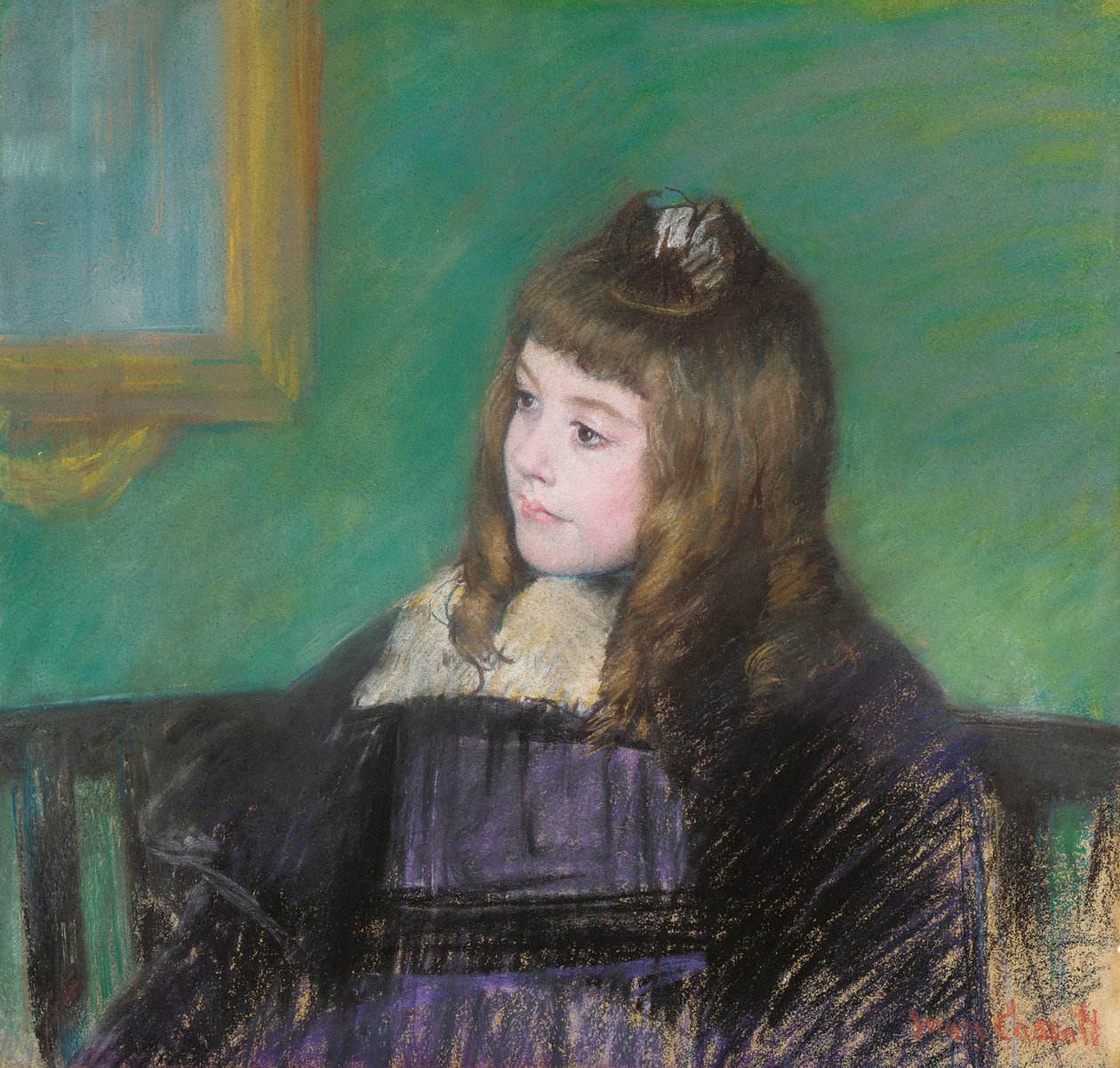 Retrato de Marie-Thérèse Gaillard de Mary Cassatt