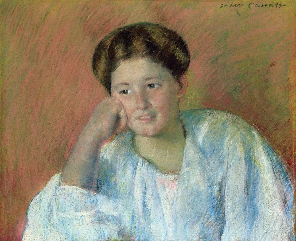 Retrato de Louisine Elder de Mary Cassatt