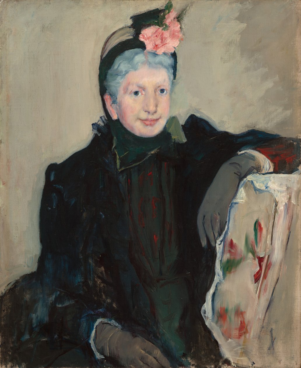 Retrato de una Dama Anciana de Mary Cassatt