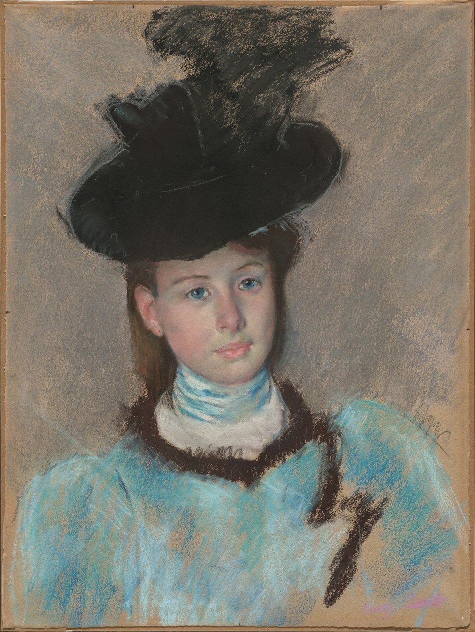 El Sombrero Negro de Mary Cassatt