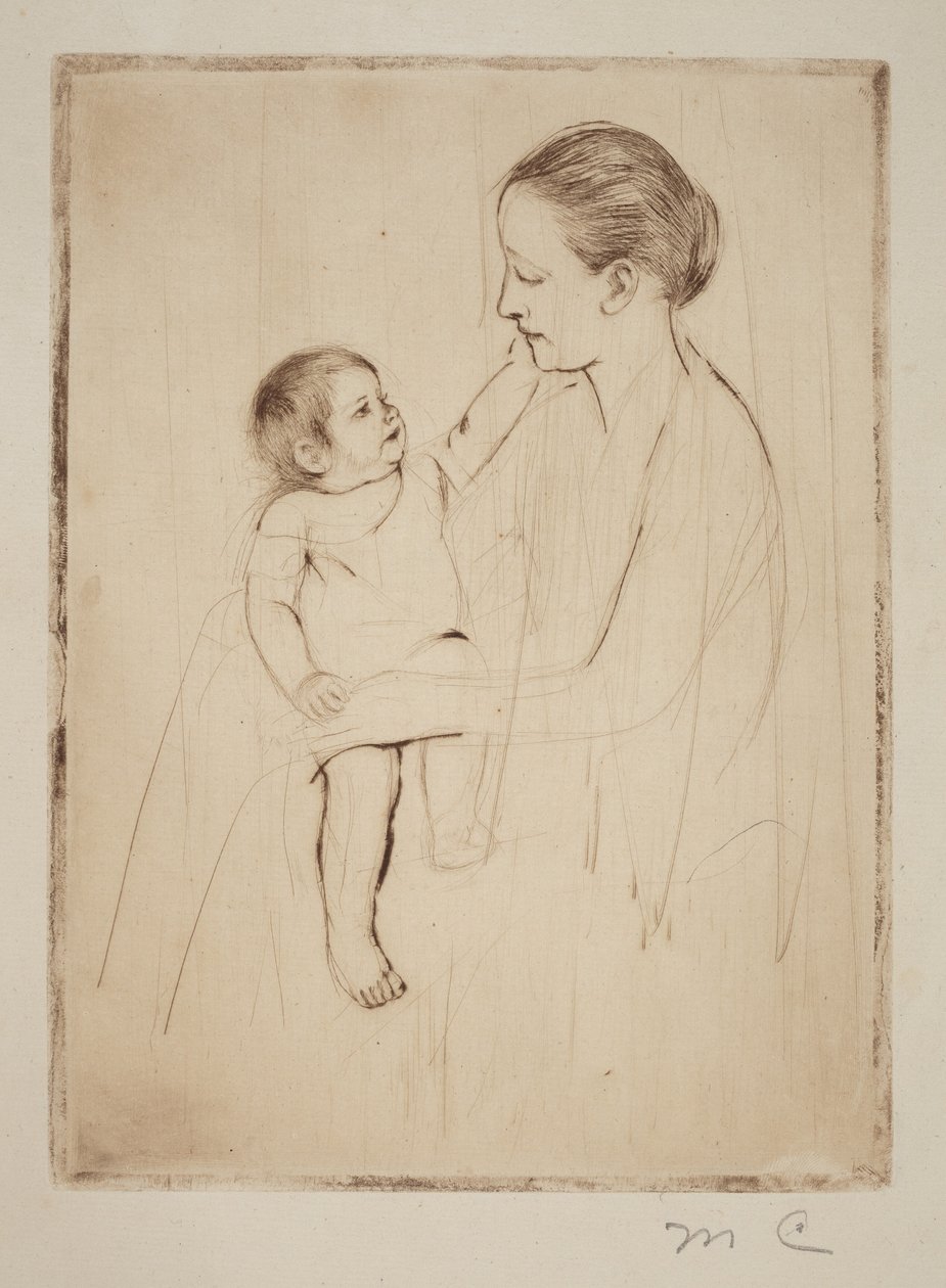 La caricia de Mary Cassatt