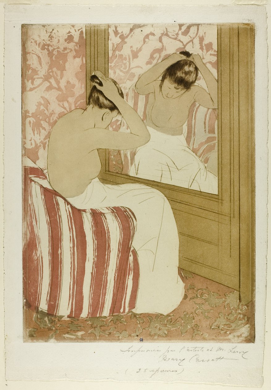 La peineta de Mary Cassatt