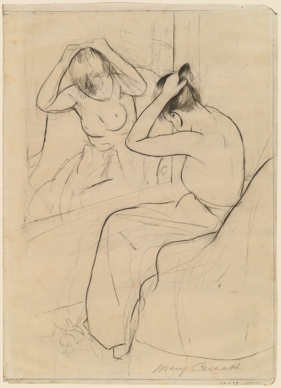 El peinado de Mary Cassatt