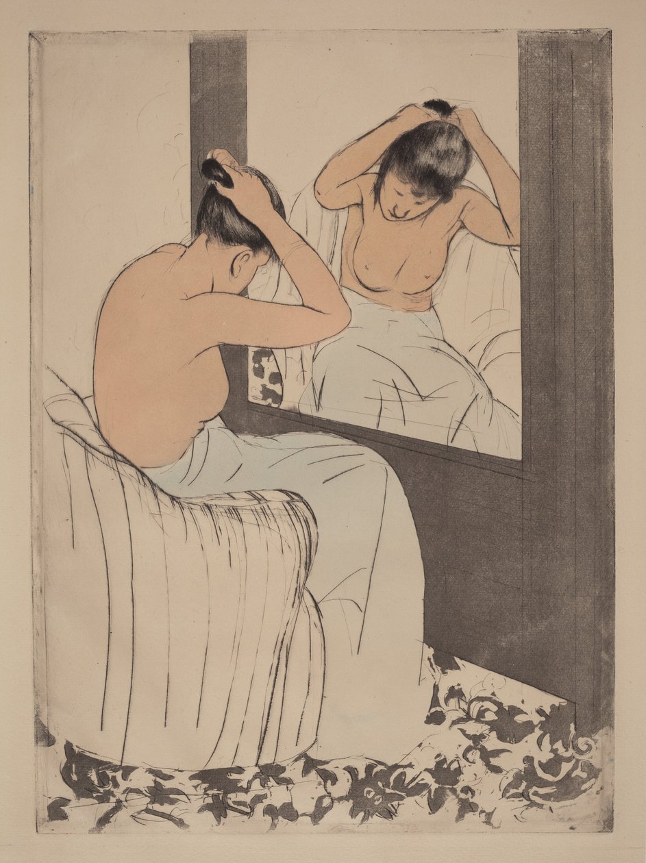 El peinado de Mary Cassatt