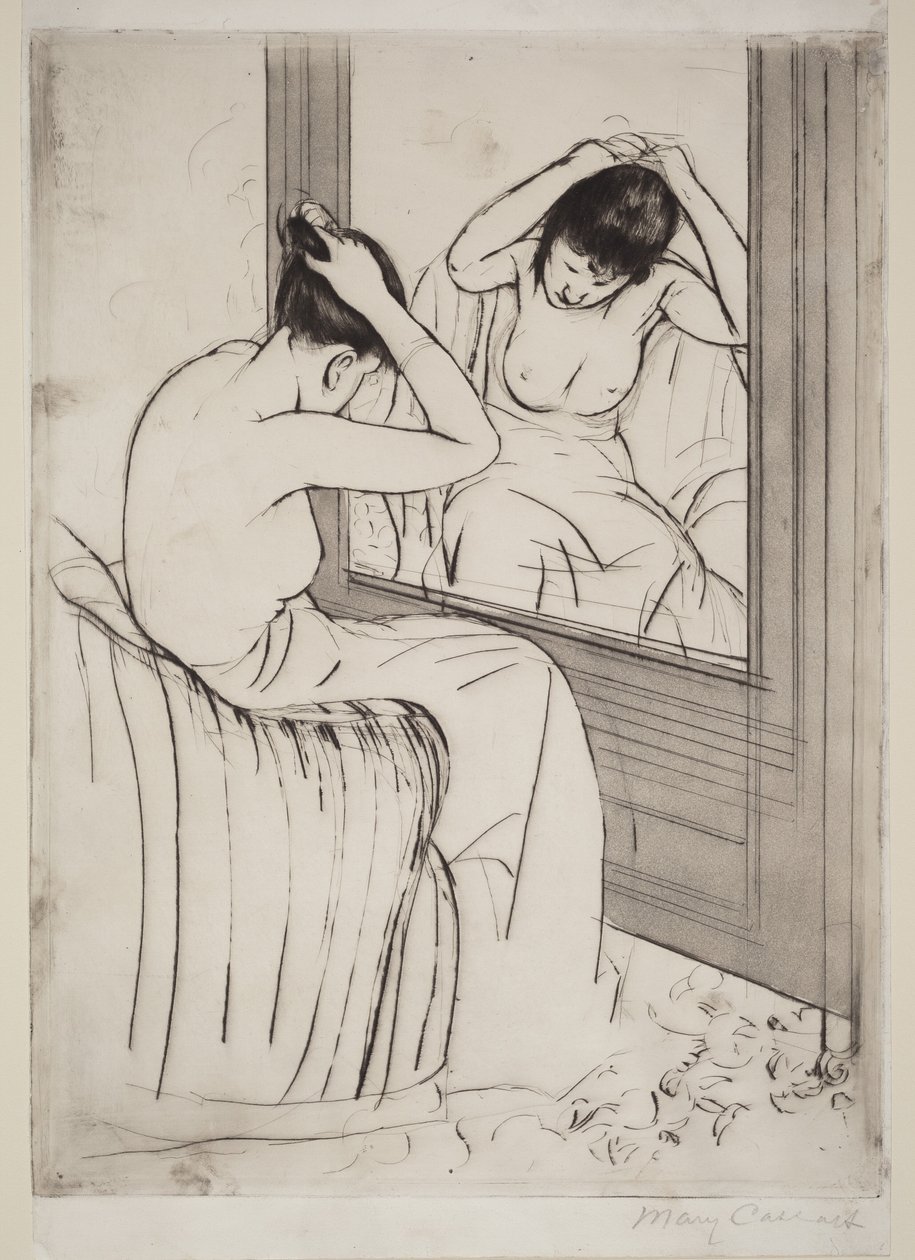 El peinado de Mary Cassatt
