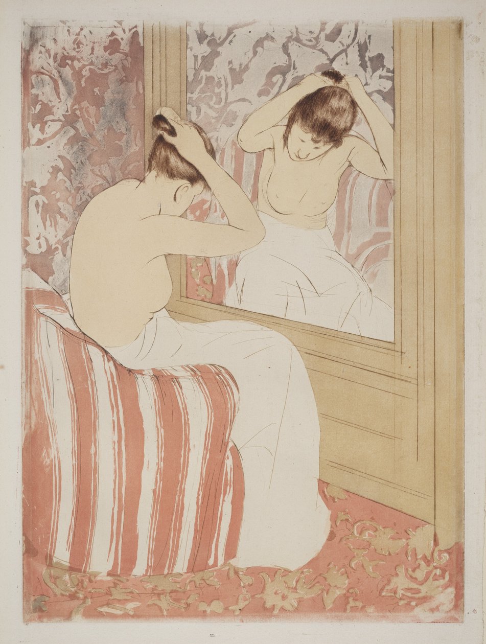 El peinado de Mary Cassatt
