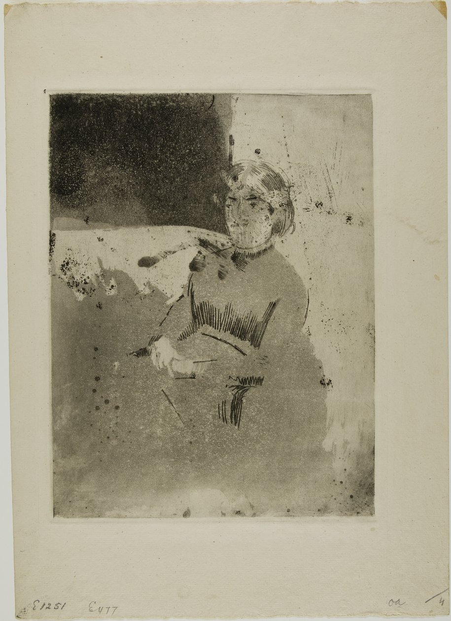 El rincón del sofá (nº 1) de Mary Cassatt