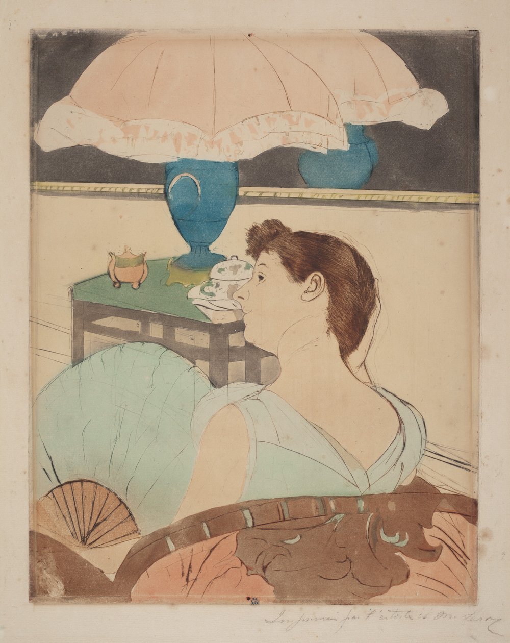 La lámpara de Mary Cassatt