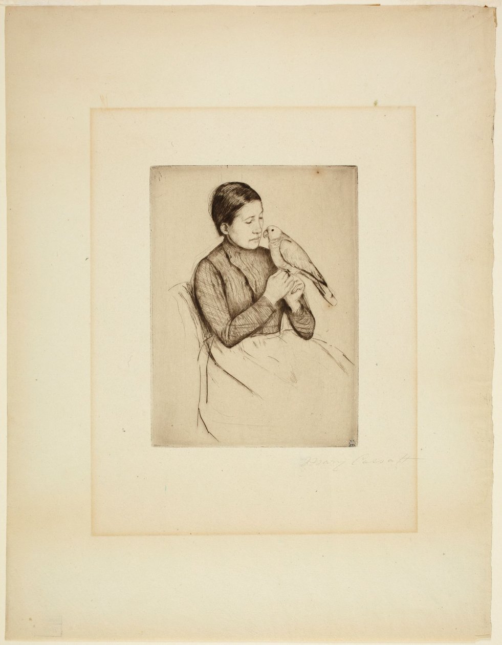 El loro de Mary Cassatt