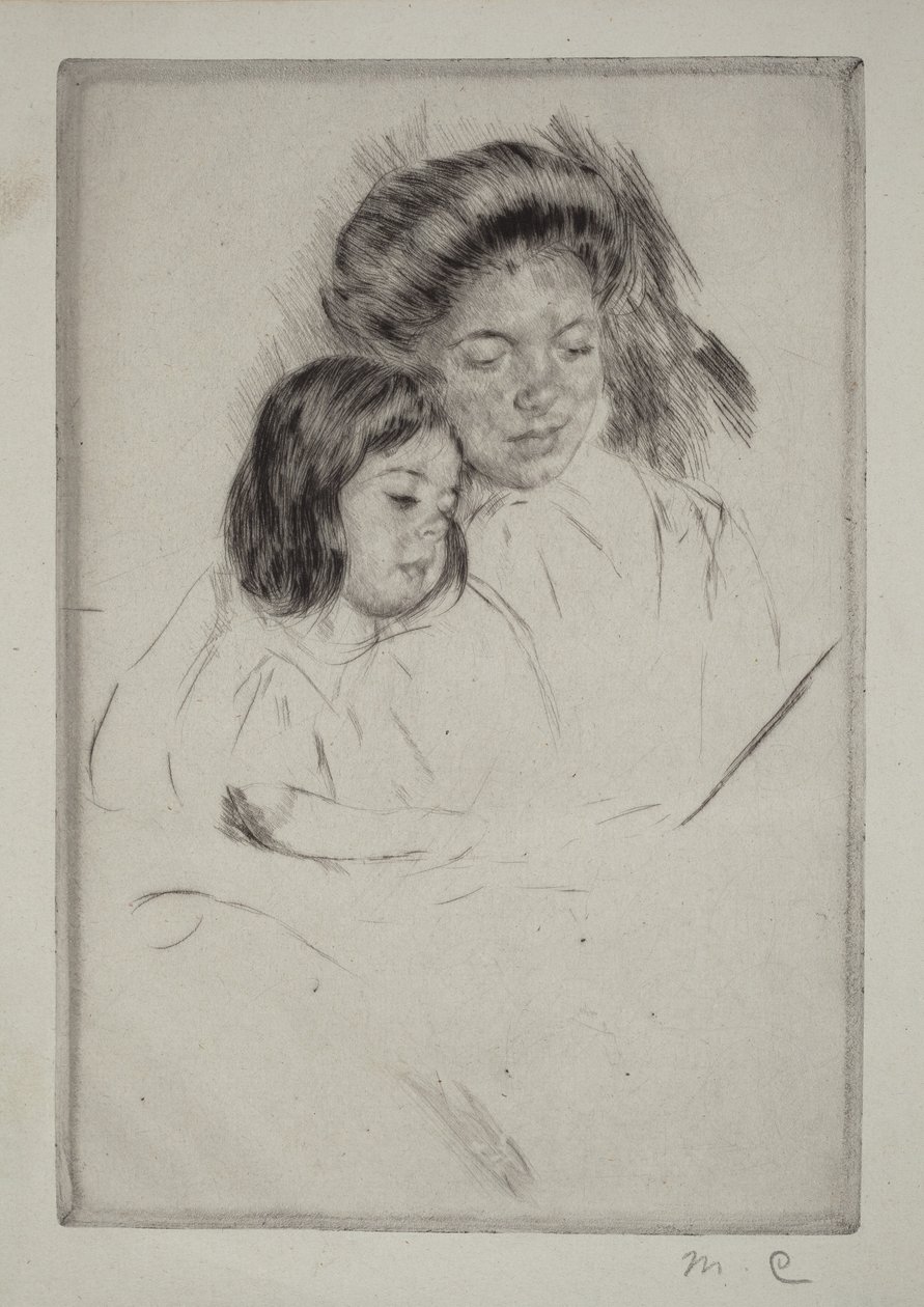 El libro ilustrado (n.º 1) de Mary Cassatt