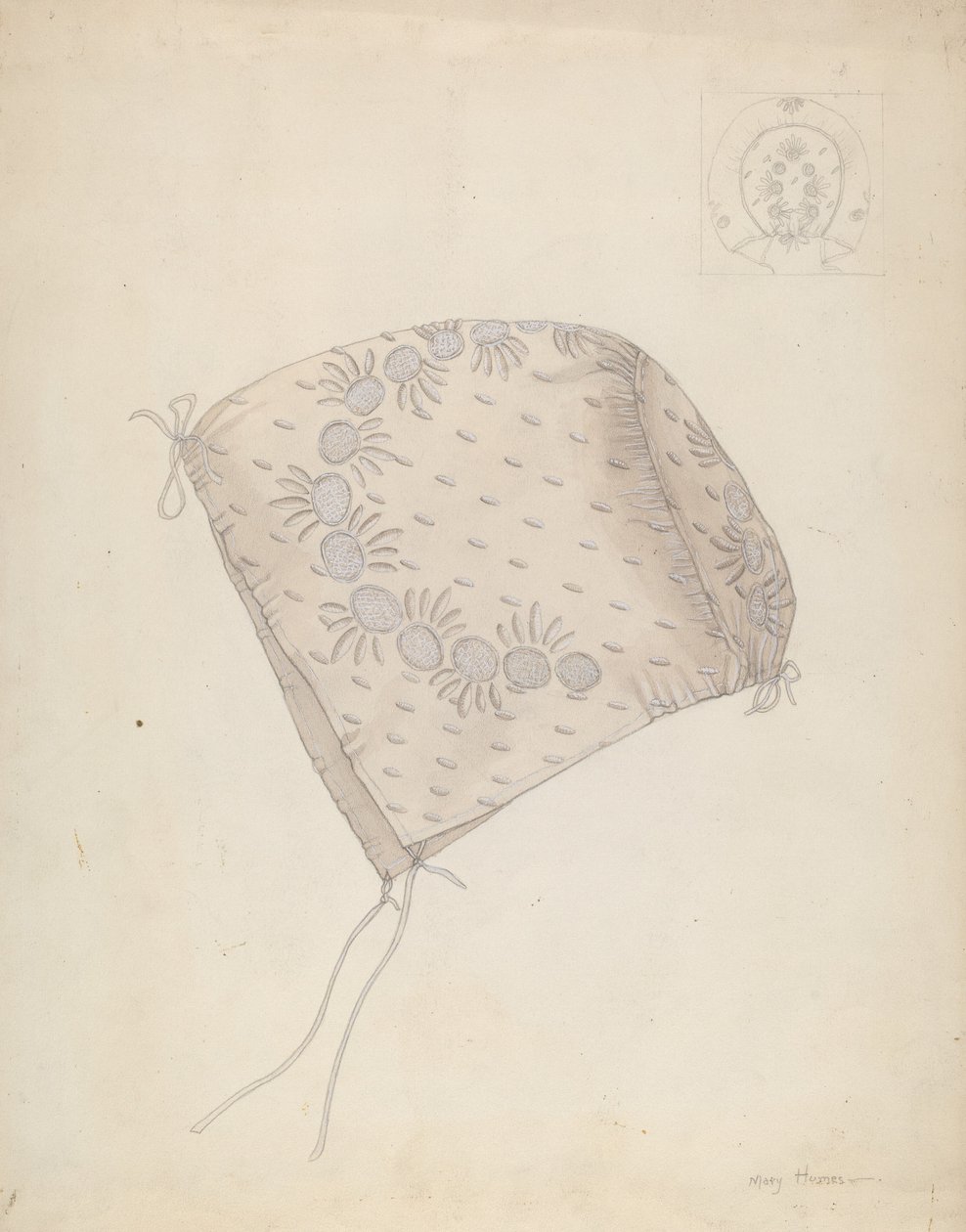 Gorro de bebé, c. 1937 de Mary E Humes