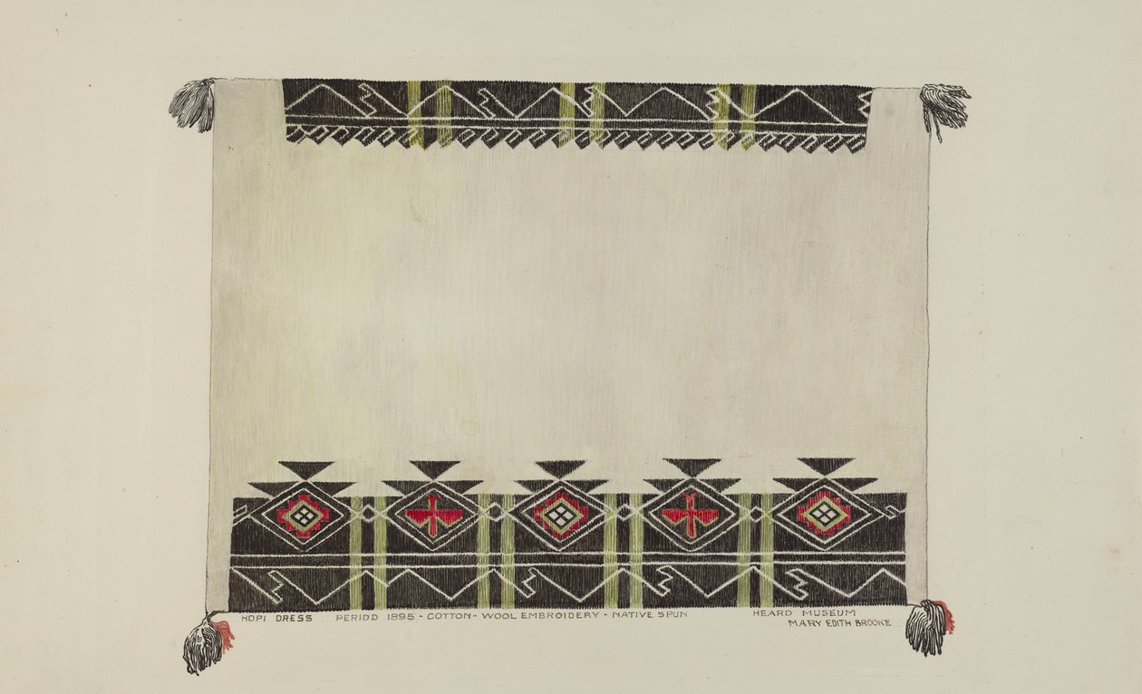 Manta india de Mary Edith Brooks