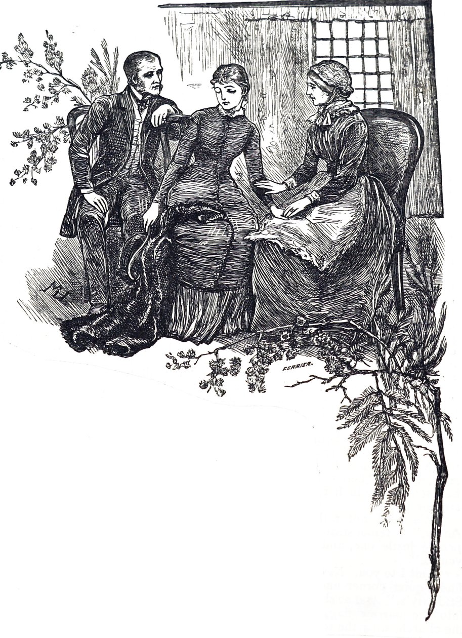 Padres con su hija ciega de Mary Ellen Edwards