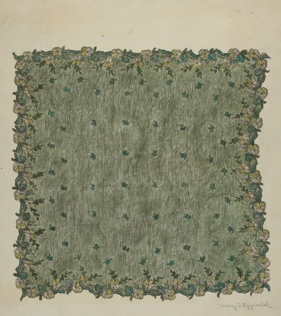 Pañuelo de noche de Mary Fitzgerald