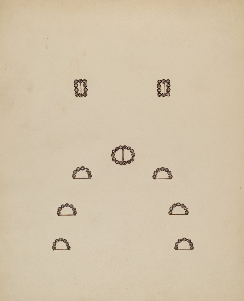 Diapositivas y hebillas, 1935-1942 de Mary Fitzgerald