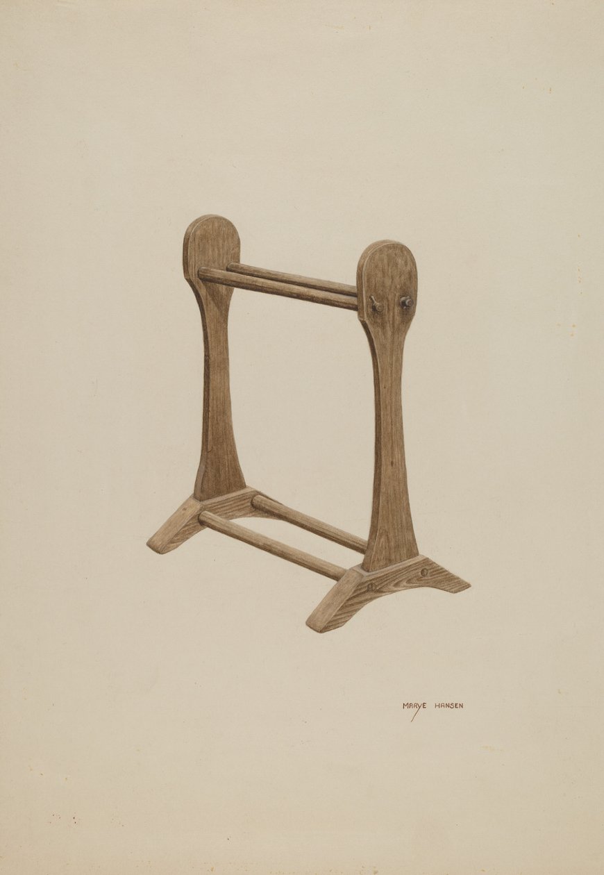 Tendedero, c. 1940 de Mary Hansen