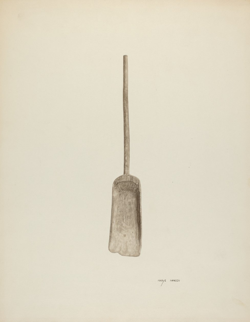 Pala de grano, c. 1940 de Mary Hansen