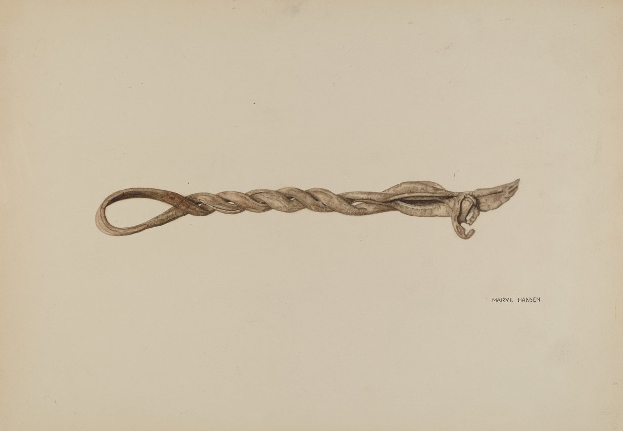 Traba para caballo, c. 1939 de Mary Hansen