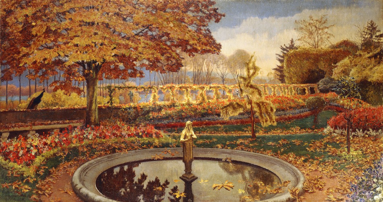 Jardín en Giverny de Mary Louise MacMonnies