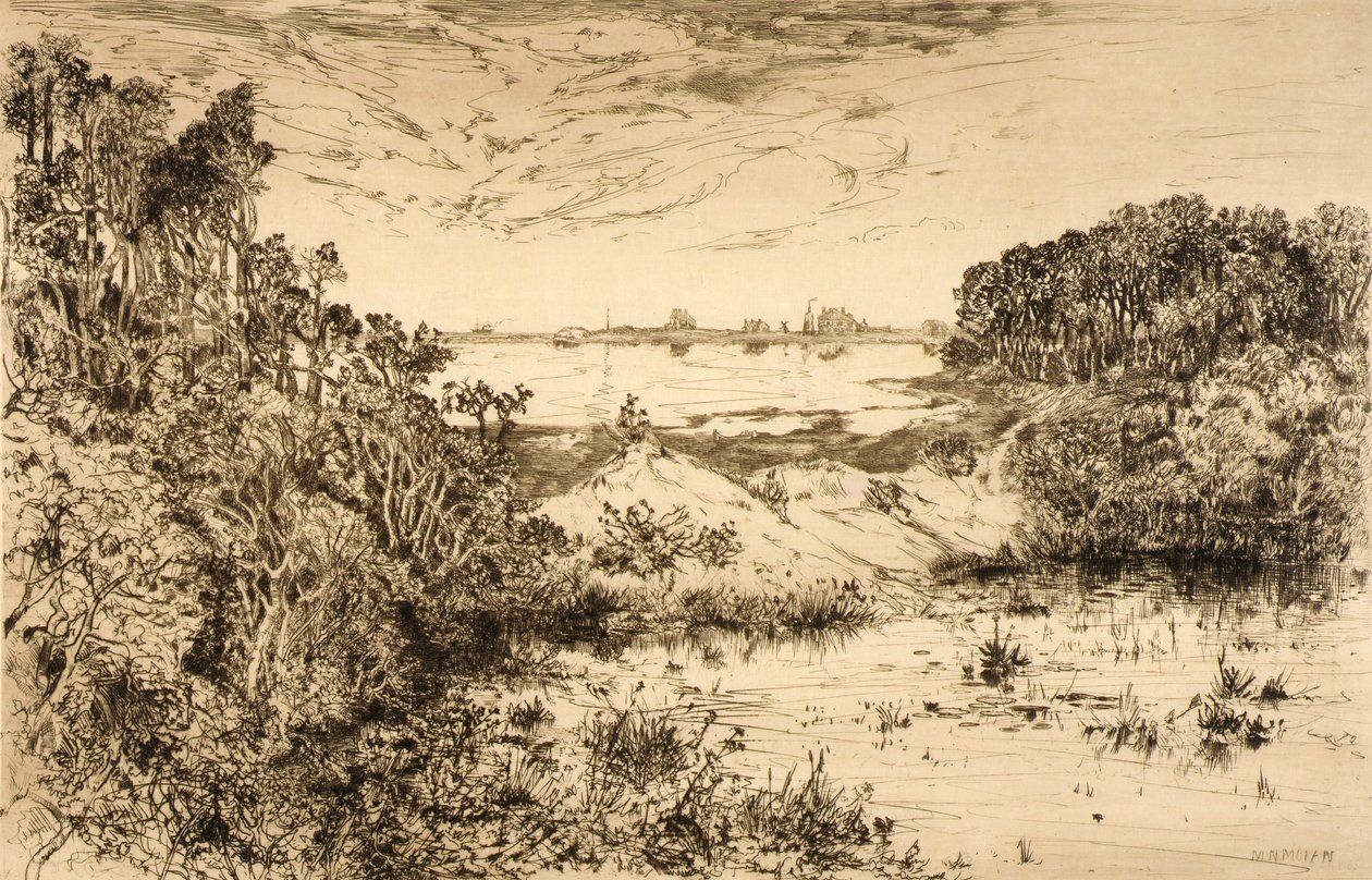 Mirando al mar de Mary Nimmo Moran