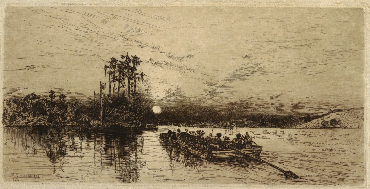 Río St. John, Florida de Mary Nimmo Moran