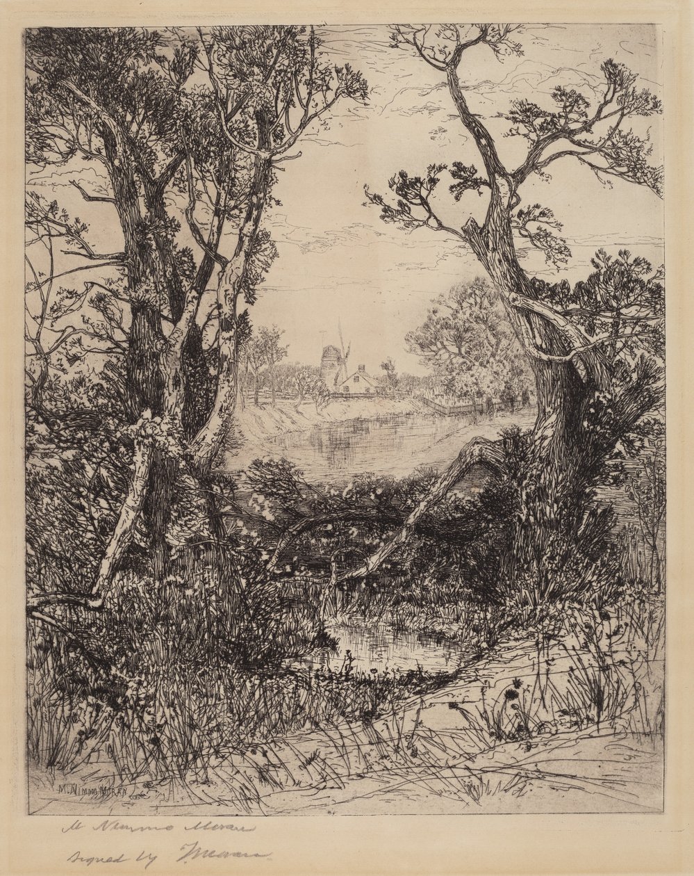Verano—Easthampton de Mary Nimmo Moran