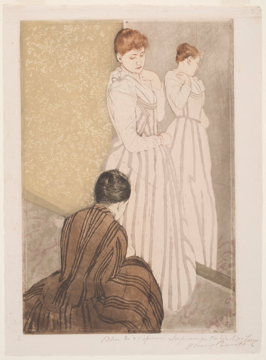 La Prueba de Mary Stevenson Cassatt