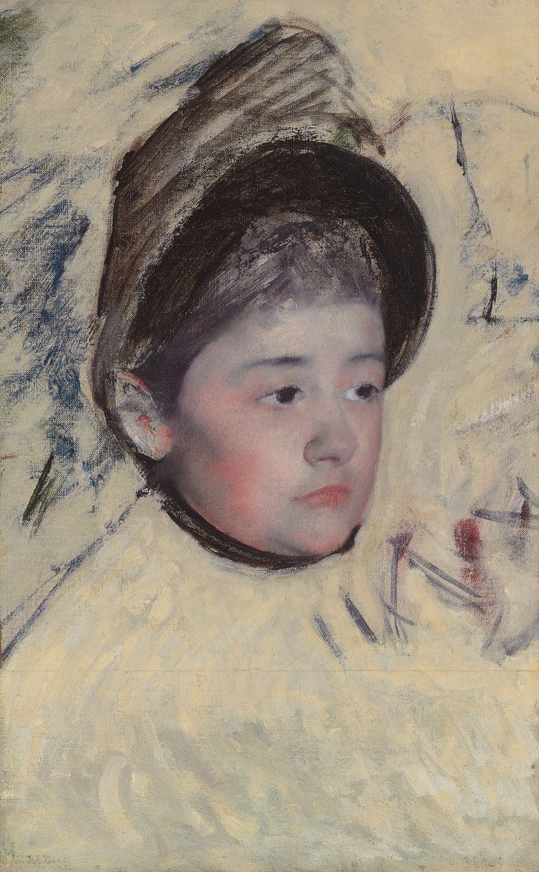 Mujer con sombrero, c.1889 de Mary Cassatt