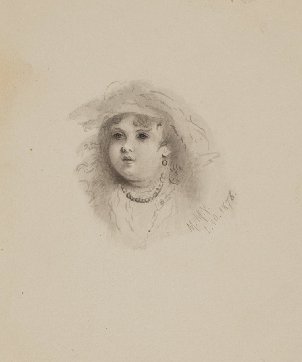 Sin título (Cabeza de niño) de Mary Vaux Walcott