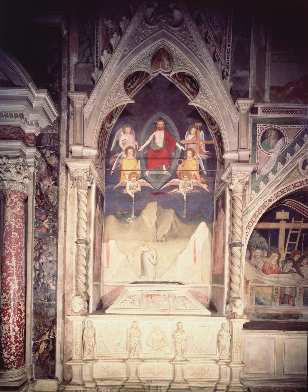 Juicio Final de la Capilla Bardi di Vernio de Maso di Banco Giottino