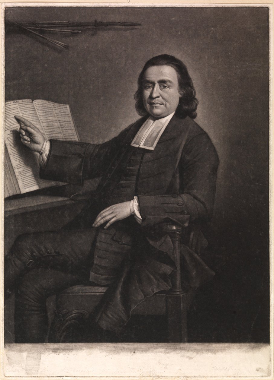 El Reverendo Sr. Samson Occom, grabado por Jonathan Spilsbury, 1768 de Mason Chamberlin